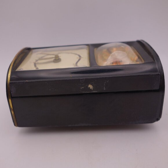 Vintage Reuge Dancing Ballerina Music Box Alarm Clock - Picture 15 of 16